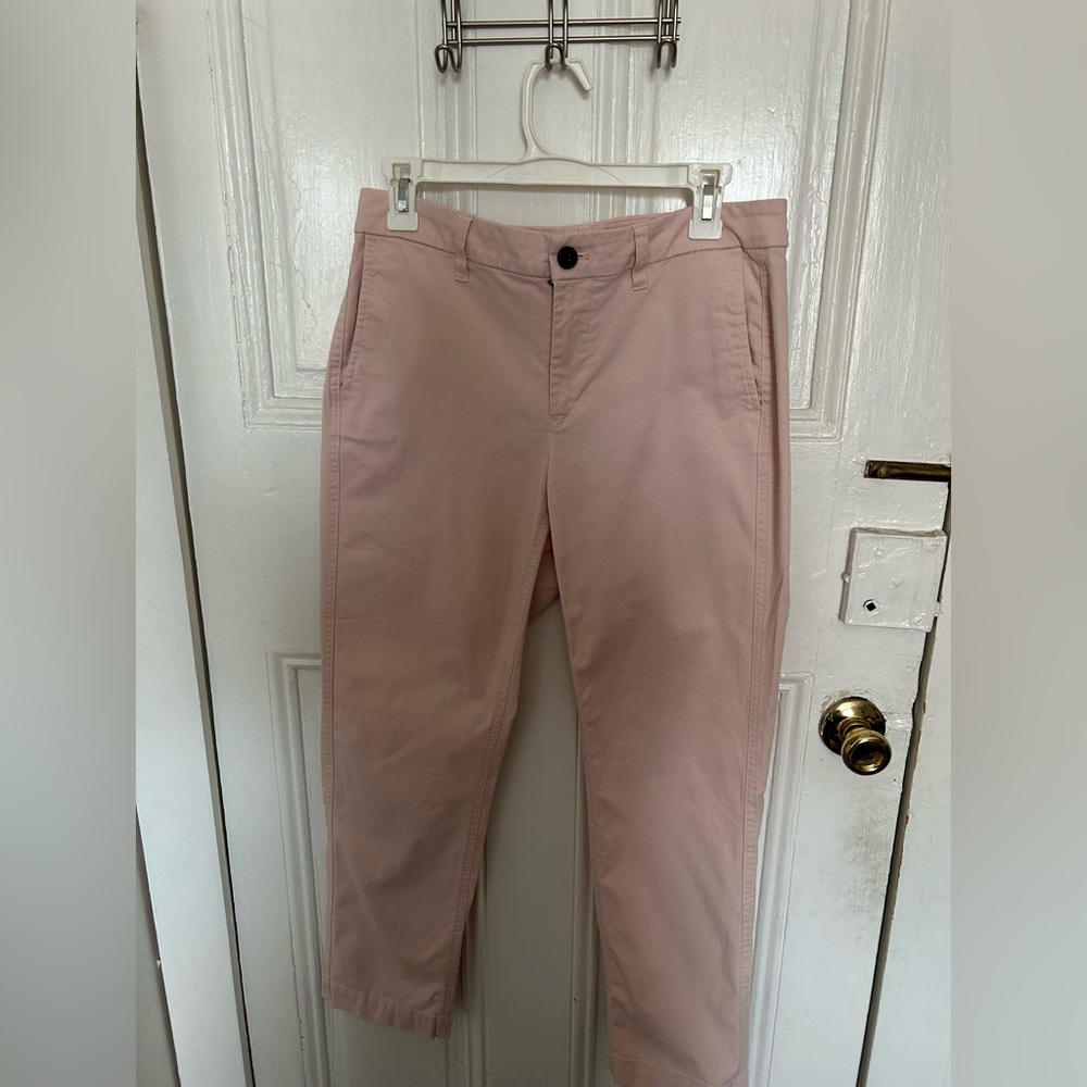 J. Crew Women's Light Pink Straight Leg Pants